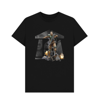 Black Premium Minka Lesk Illustration T Shirt