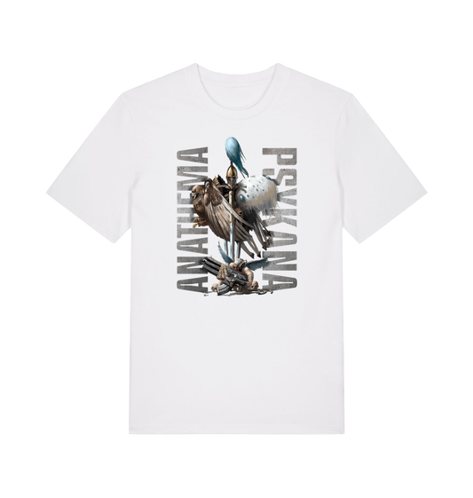 White Printed T-shirt Front
