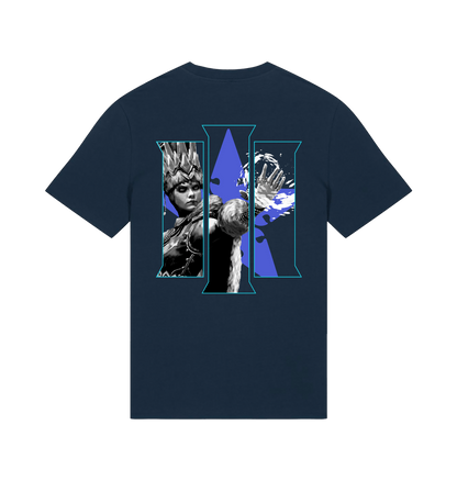 French Navy Printed T-shirt