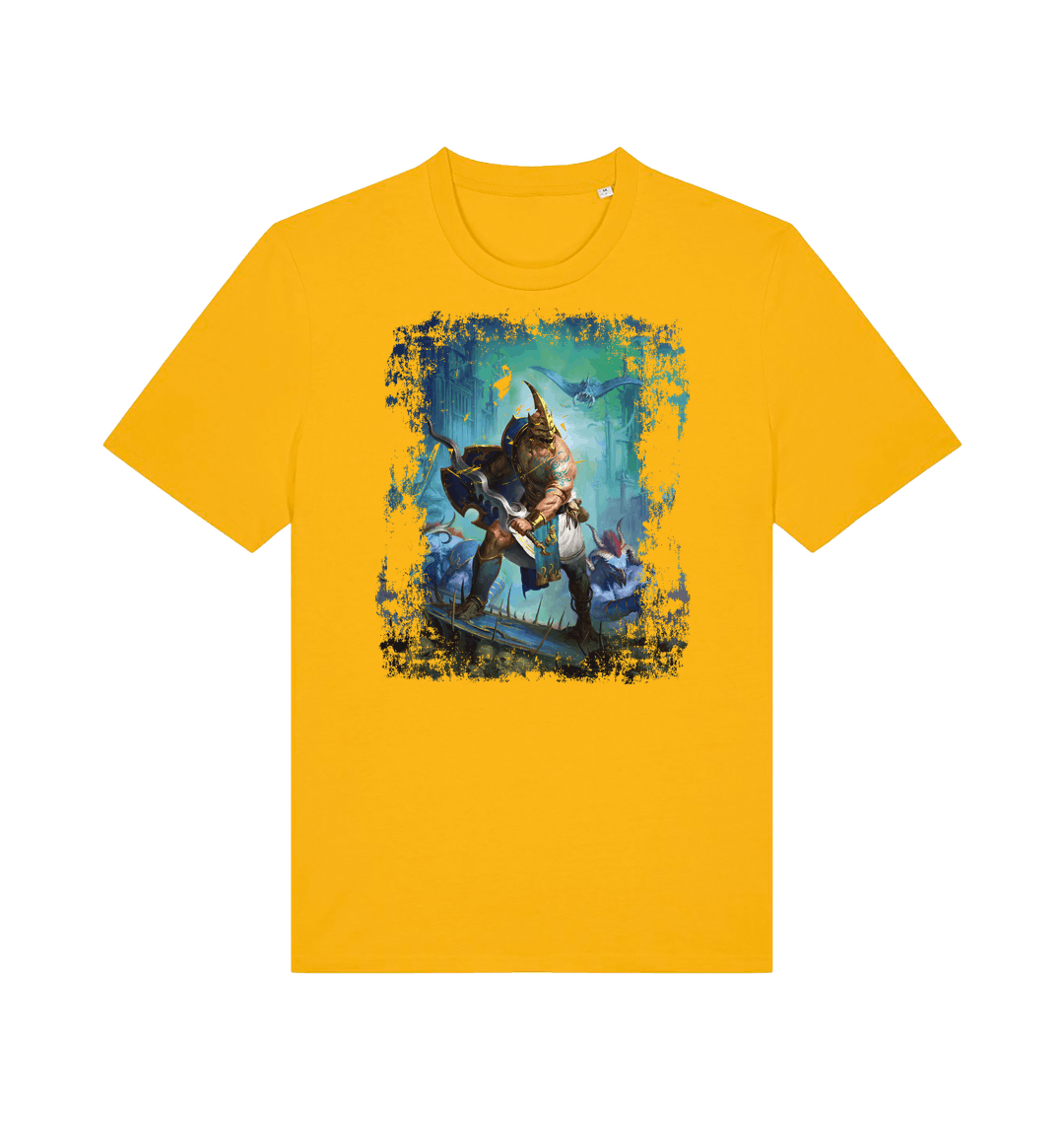 Spectra Yellow Printed T-shirt