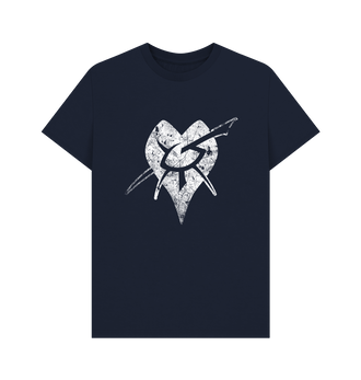 Navy Blue Drukhari Battleworn Insignia T Shirt