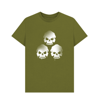 Moss Green Death Guard Graffiti Insignia T Shirt