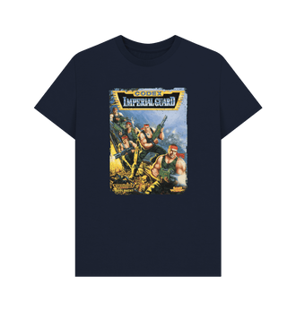 Navy Blue Warhammer 40,000 2nd Edition: Codex Imperial Guard T Shirt