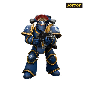 JoyToy Warhammer The Horus Heresy Action Figure - Ultramarines, Legion MkIII Tactical Squad, Sergeant with Power Sword (1/18 Scale) Preorder