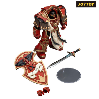 JoyToy Warhammer The Horus Heresy Action Figure - Blood Angels, Crimson Paladin #1 (1/18 Scale)