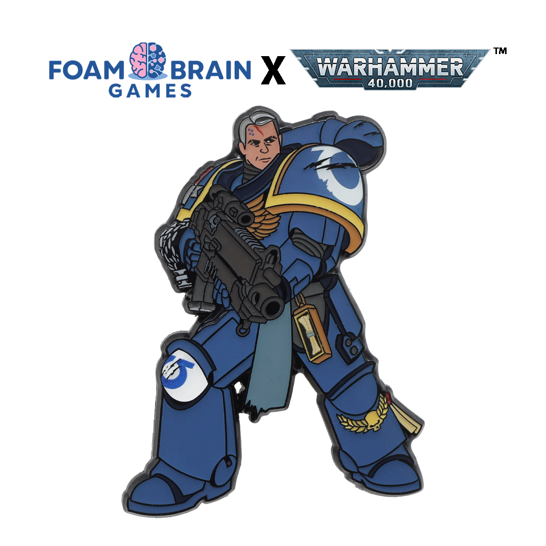 Warhammer 40,000 Mystery Loot: Ultramarines vs. Tyranids Enamel Pin