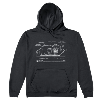 Ultramarines Land Raider Hoodie