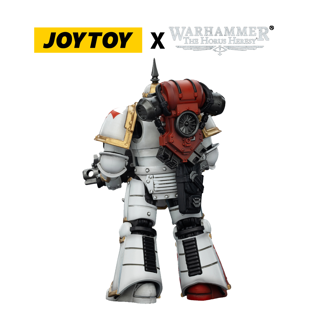JoyToy Warhammer The Horus Heresy Action Figure - White Scars, MKIII Tactical Legionary (1/18 Scale) Preorder