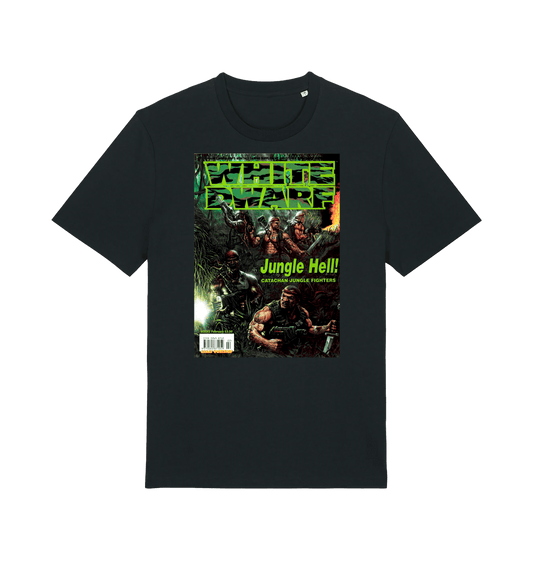 Black Printed T-shirt Front