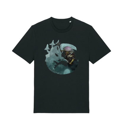 Black Printed T-shirt