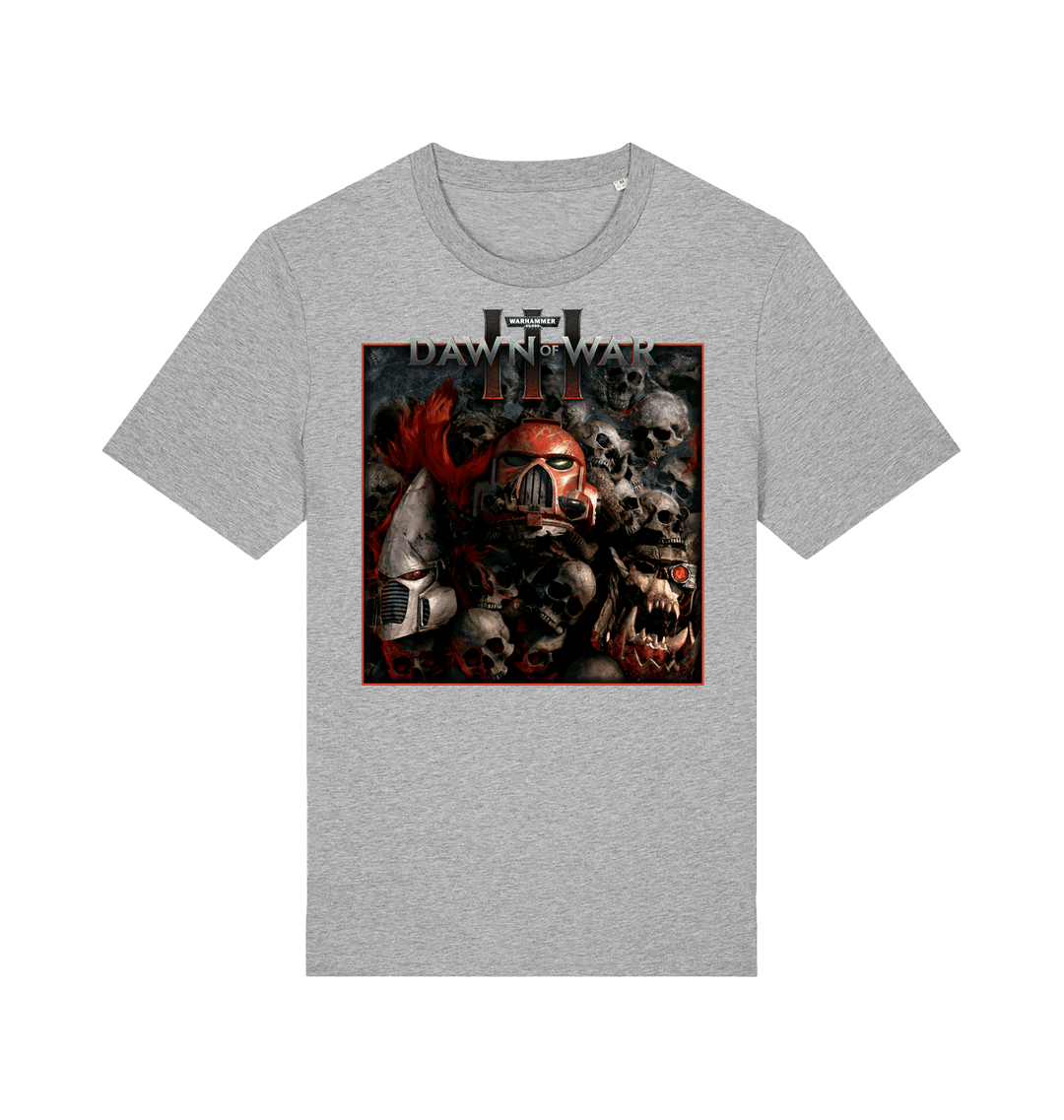 Heather Grey Printed T-shirt