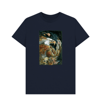 Navy Blue GRIMDARK - Aquilla T Shirt