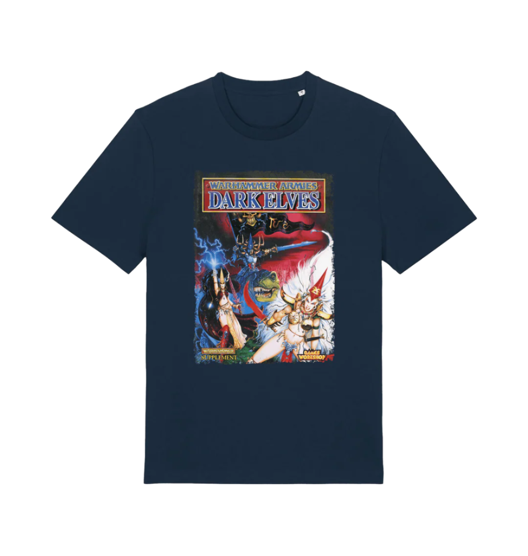 French Navy Printed T-shirt
