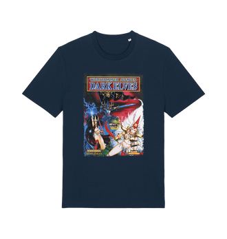 French Navy Printed T-shirt