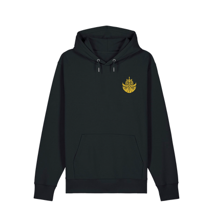 Black Premium Warhammer The Old World Dwarfen Mountain Holds Collage Double Print Hoodie