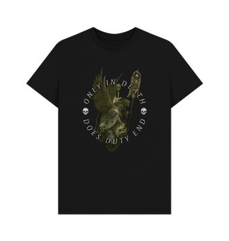 Black Premium Space Marines Death & Duty T Shirt