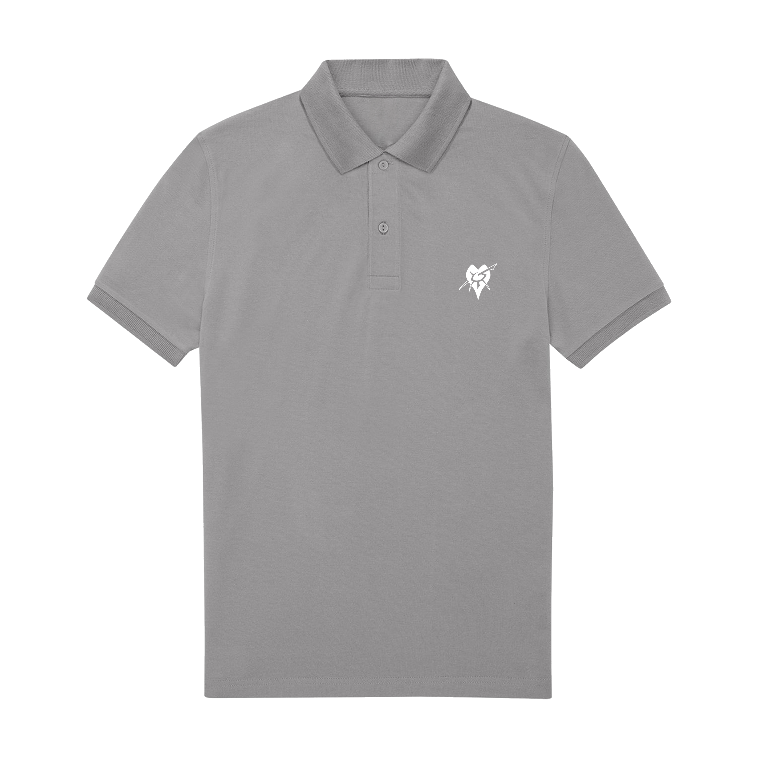 Sport Grey Polo Shirt Front