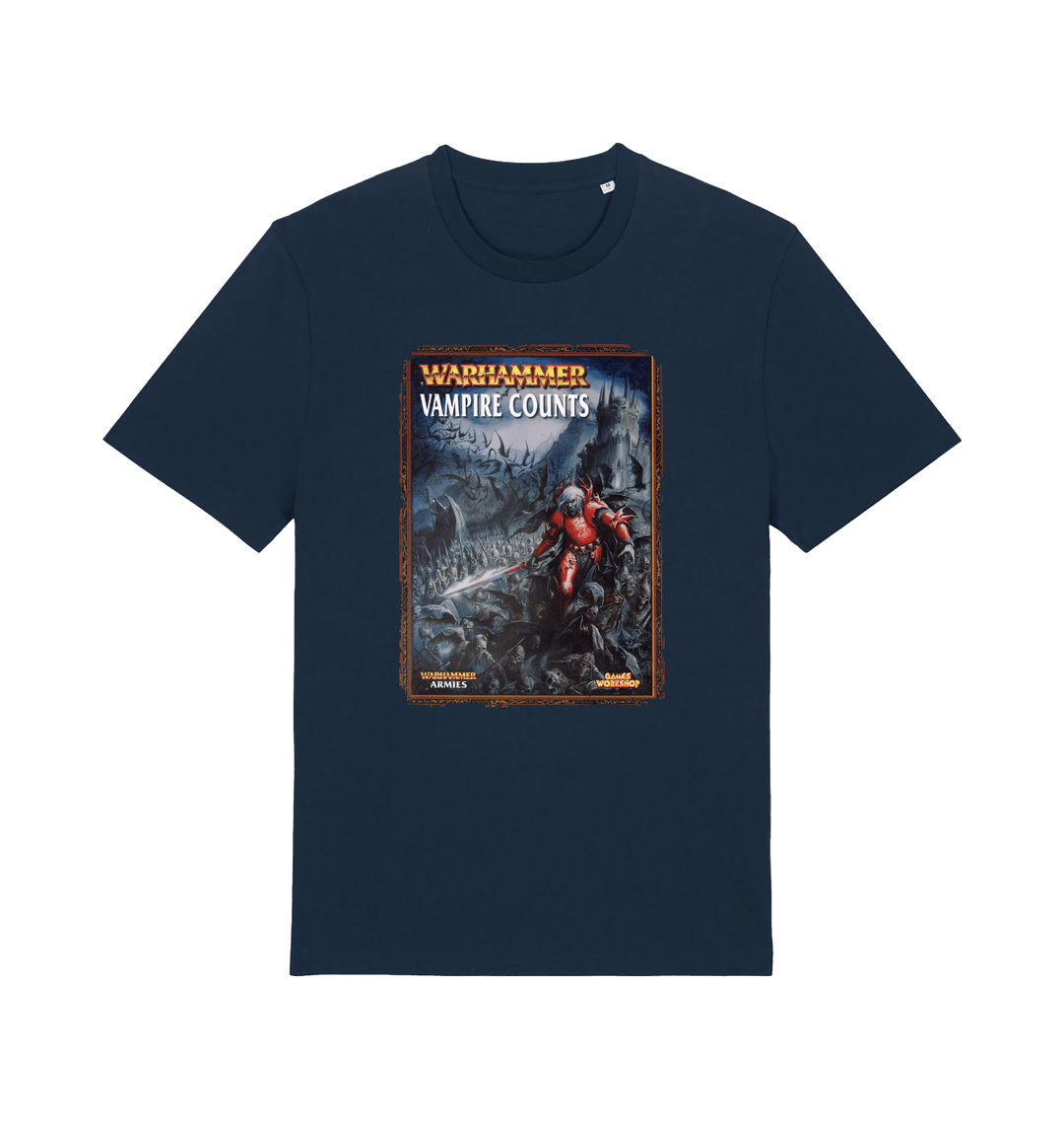 French Navy Printed T-shirt