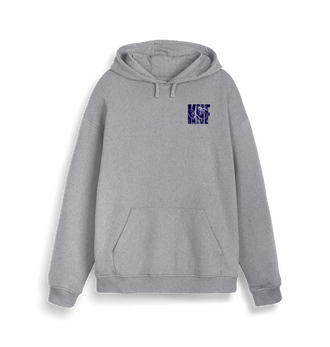 Heather Grey Warhammer 40,000: 'KNOW NO FEAR' Hoodie as featured in Secret Level