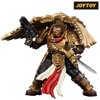 JoyToy Warhammer The Horus Heresy Action Figure - Legio Custodes, Custodian Venatari Squad, Venatari with Kenetic Destroyer 1 (1/18 Scale) Preorder