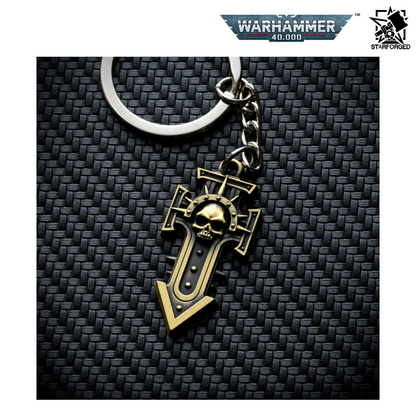 Starforged Warhammer 40,000 Indomitus Crusade Keyring