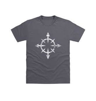 Charcoal Chaos Daemons Battleworn Insignia T Shirt