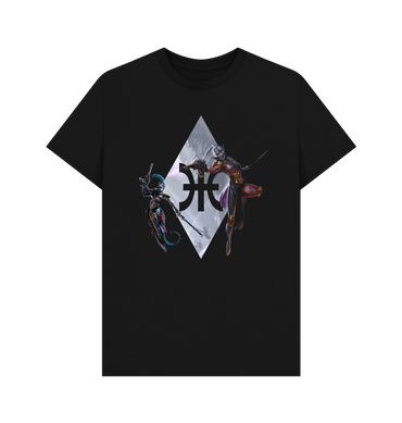 Black Premium Harlequins T Shirt