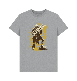 Athletic Grey Necromunda Cawdor Grunge T Shirt