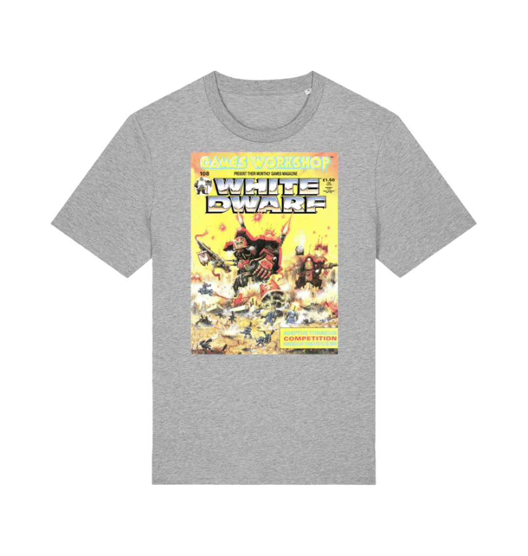 Heather Grey Printed T-shirt