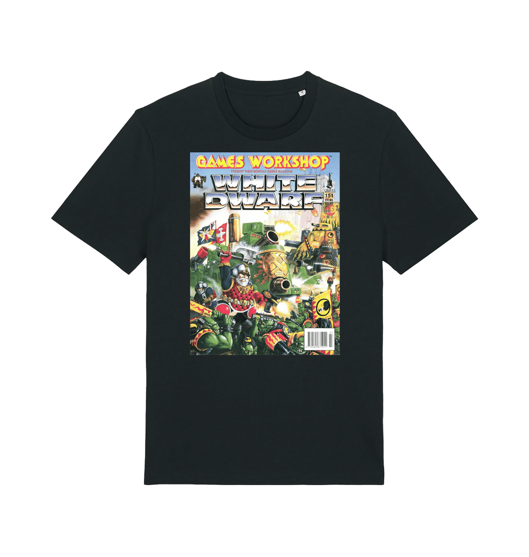 Black Printed T-shirt Front