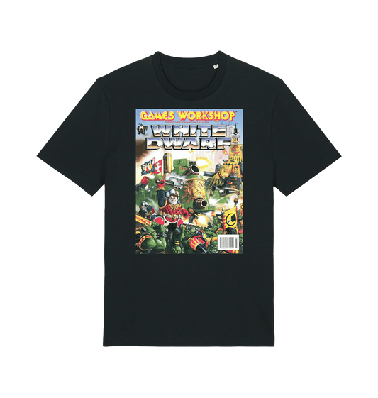 Black Printed T-shirt Front