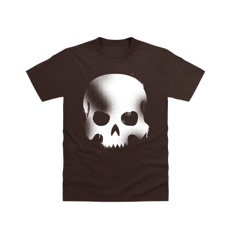 Dark Chocolate Death Graffiti Insignia T Shirt