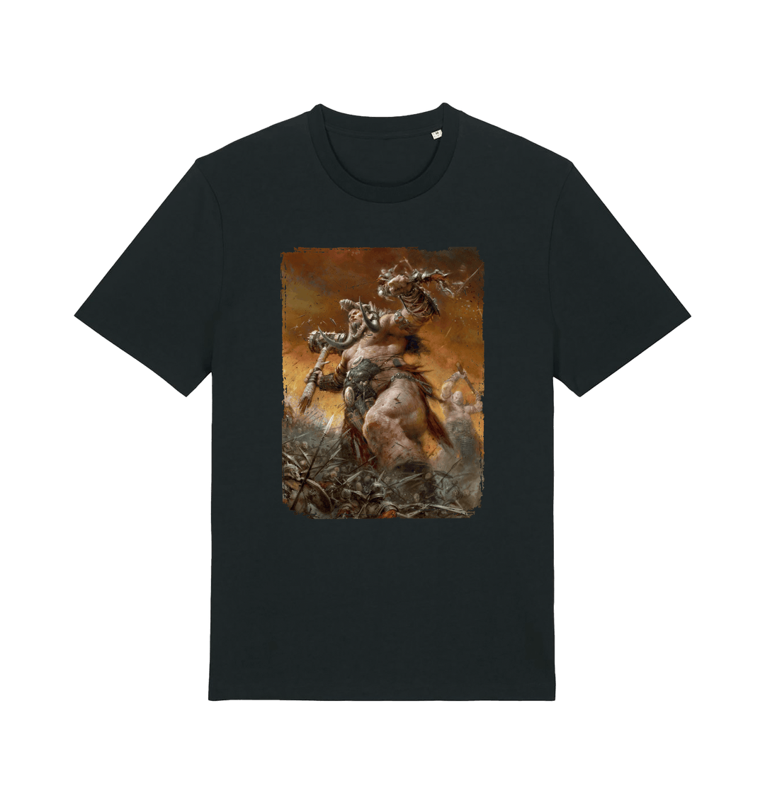 Black Printed T-shirt