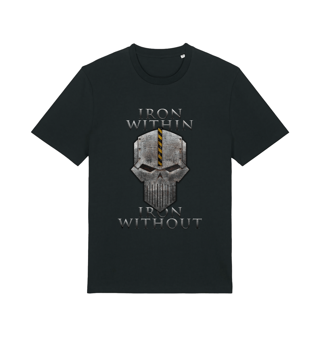 Black Printed T-shirt Front