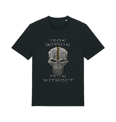 Black Printed T-shirt Front