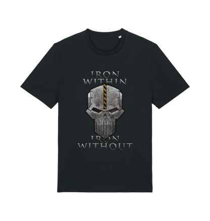 Black Printed T-shirt Front