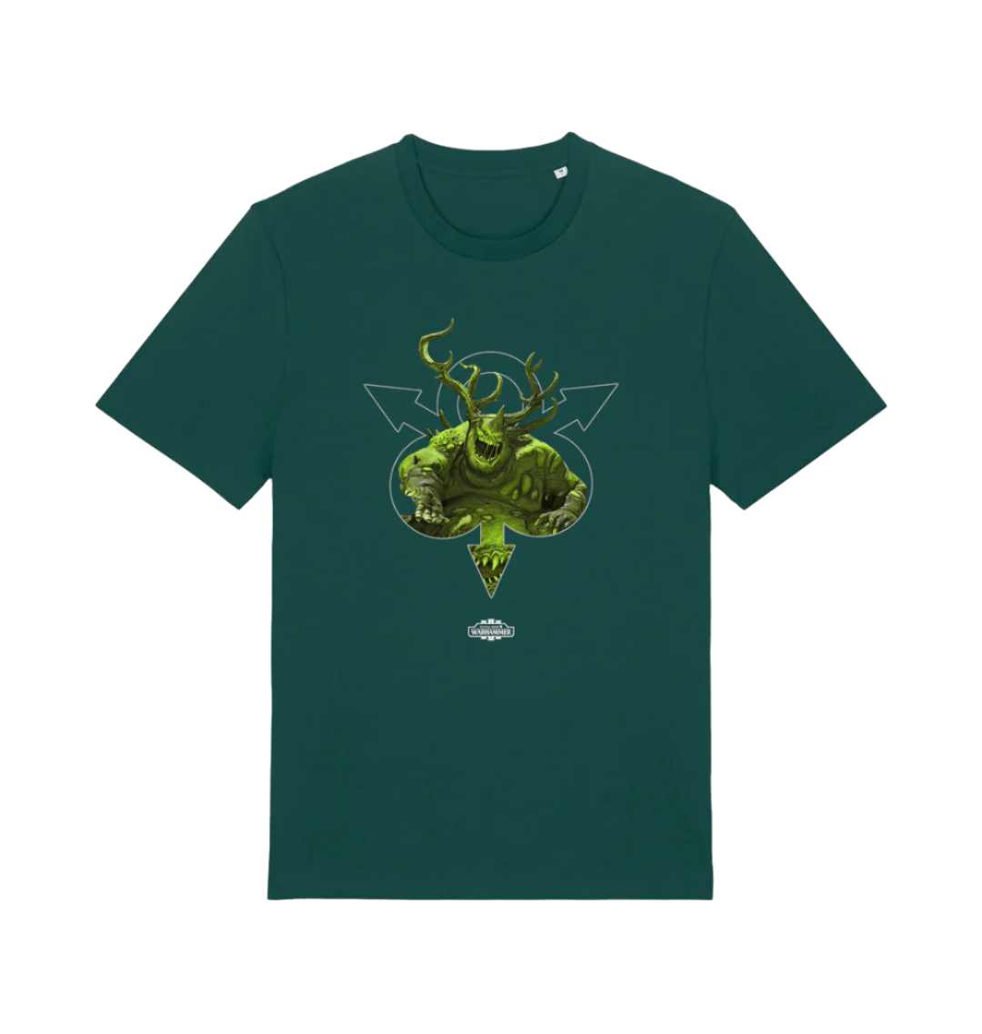 Glazed Green Printed T-shirt