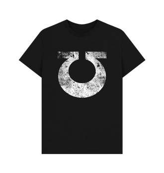 Black Ultramarines Battleworn Insignia T Shirt