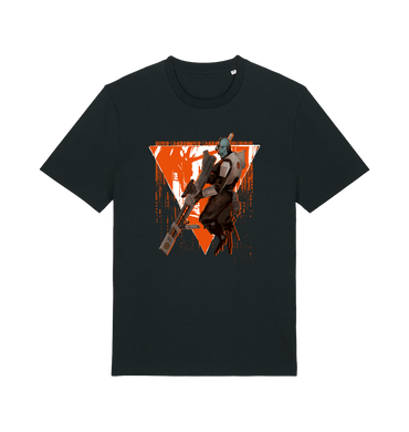 Black Printed T-shirt