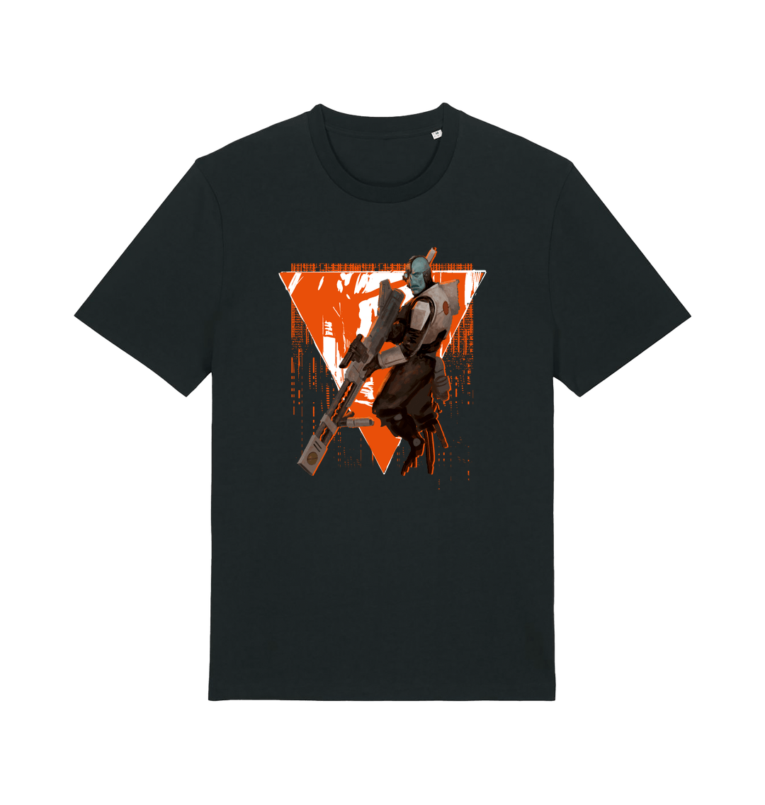 Black Printed T-shirt