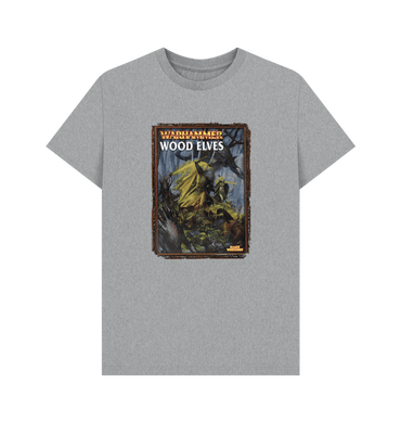 Athletic Grey Warhammer Fantasy Battle 6th Edition - Wood Elves T Shirt