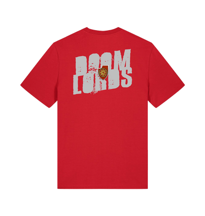 Red Printed T-shirt Back