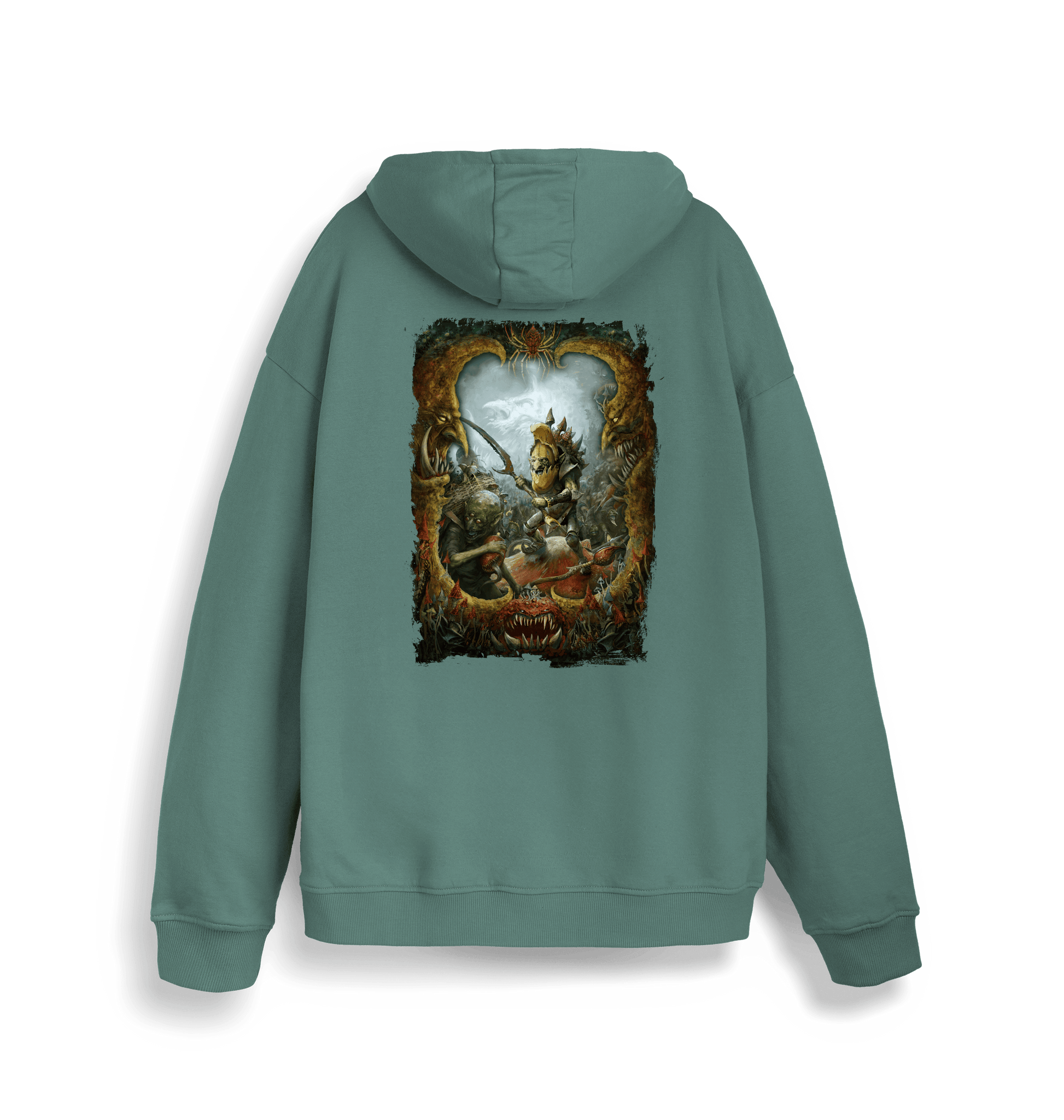 Green Bay Printed Sweater Back