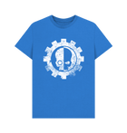 Bright Blue Adeptus Mechanicus Battleworn Insignia T Shirt