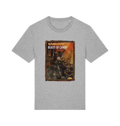 Heather Grey Printed T-shirt