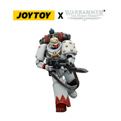 JoyToy Warhammer The Horus Heresy Action Figure - White Scars, MKVI Tactical Legionary (1/18 Scale) Preorder