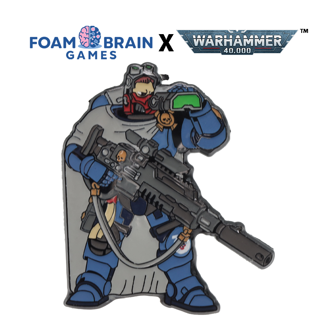 Warhammer 40,000 Mystery Loot: Ultramarines vs. Tyranids Enamel Pin