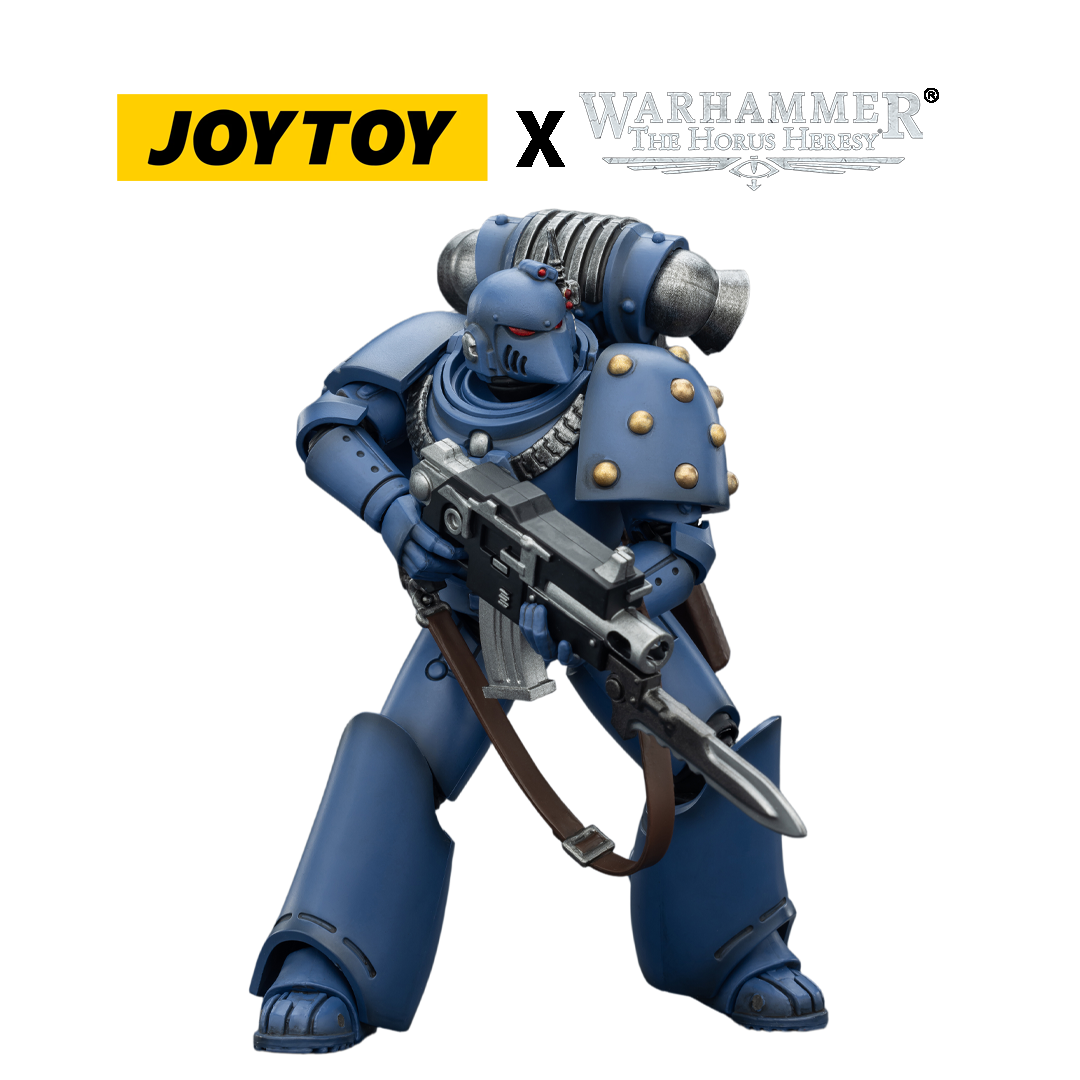 JoyToy Warhammer The Horus Heresy Action Figure - Ultramarines, MKVI Legionary (1/18 Scale) Preorder
