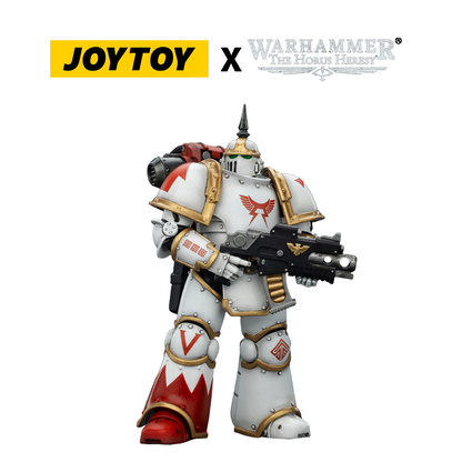 JoyToy Warhammer The Horus Heresy Action Figure - White Scars, MKIII Tactical Legionary (1/18 Scale) Preorder