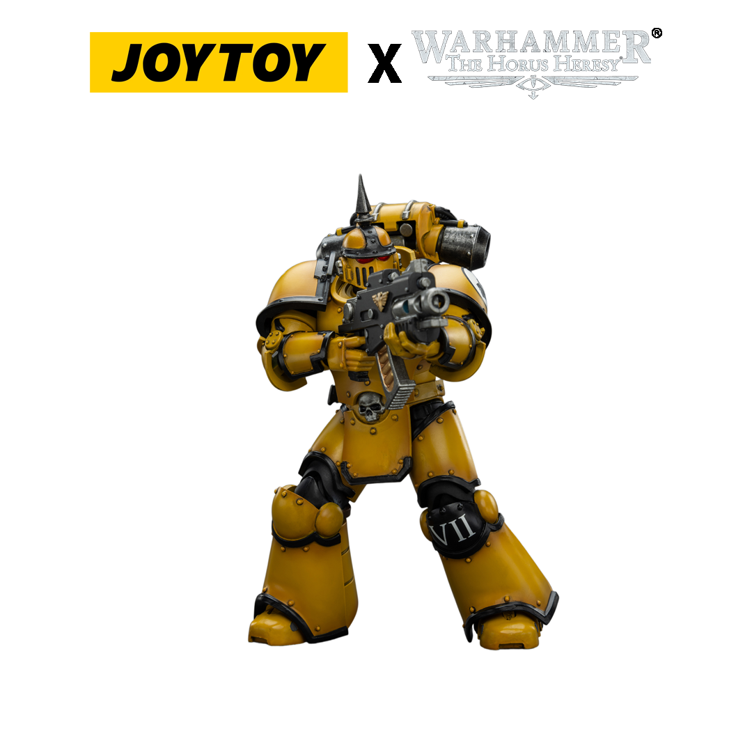 JoyToy Warhammer The Horus Heresy Action Figure - Imperial Fists, MKIII Legionary (1/18 Scale) Preorder